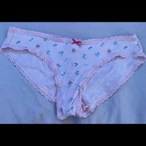 Cute pink cheeky panty